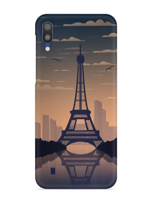 France Paris Eiffel Tower Gradient Snap Case for Samsung Galaxy M10