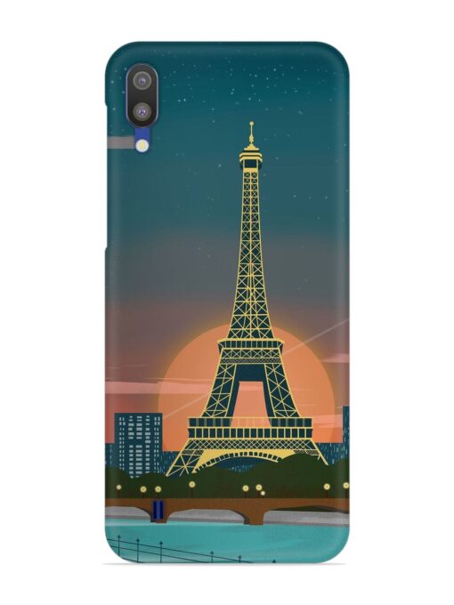 Scenery Architecture France Paris Snap Case for Samsung Galaxy M10 Zapvi