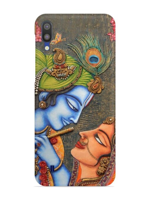 Lord Radha Krishna Flute Art Snap Case for Samsung Galaxy M10 Zapvi