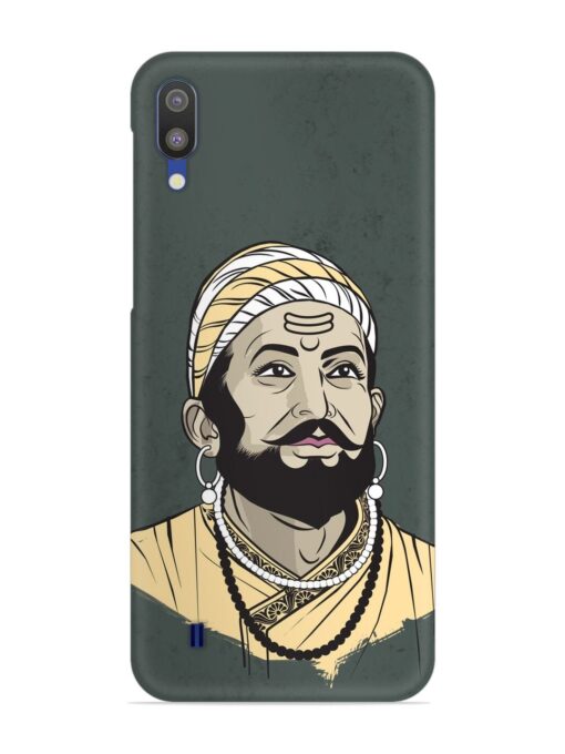 Shivaji Maharaj Vector Art Snap Case for Samsung Galaxy M10