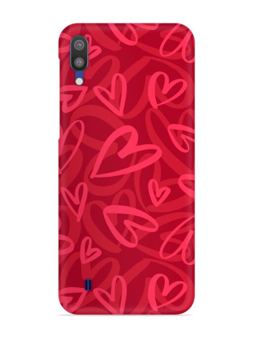 Seamless Romantic Pattern Snap Case for Samsung Galaxy M10