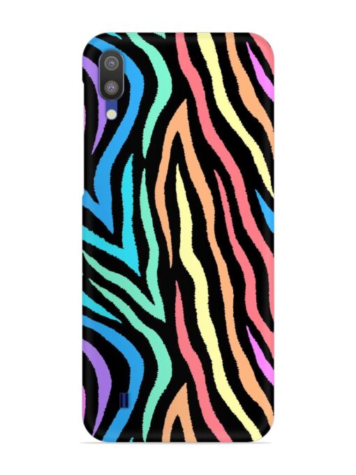 Colorful Abstract Zebra Snap Case for Samsung Galaxy M10 Zapvi