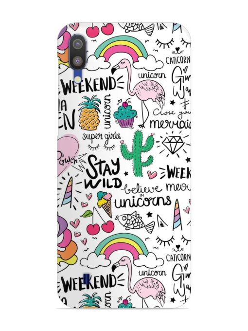 Unicorn Ice Cream Snap Case for Samsung Galaxy M10