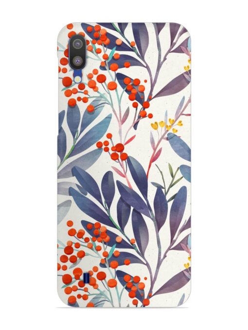 Seamless Floral Pattern Snap Case for Samsung Galaxy M10 Zapvi