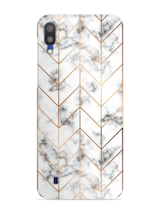 Vector Marble Texture Snap Case for Samsung Galaxy M10 Zapvi