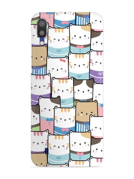 Cute Adorable Cat Snap Case for Samsung Galaxy M10