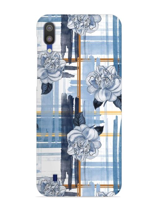 Watercolor Pattern Rose Snap Case for Samsung Galaxy M10 Zapvi