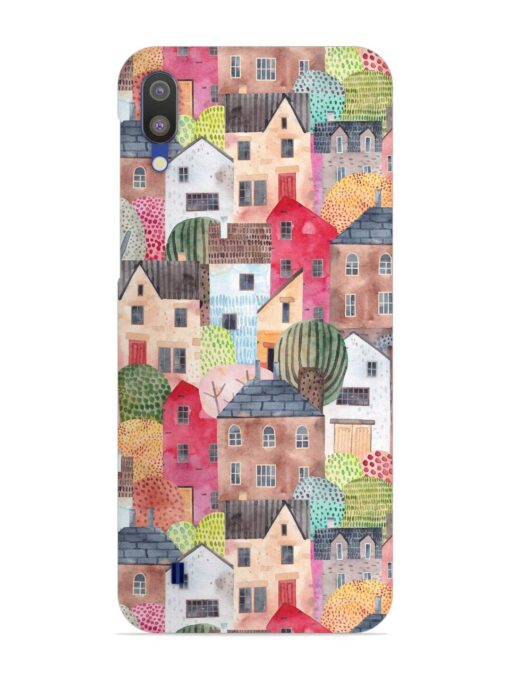 Abstract Seamless Pattern Snap Case for Samsung Galaxy M10 Zapvi