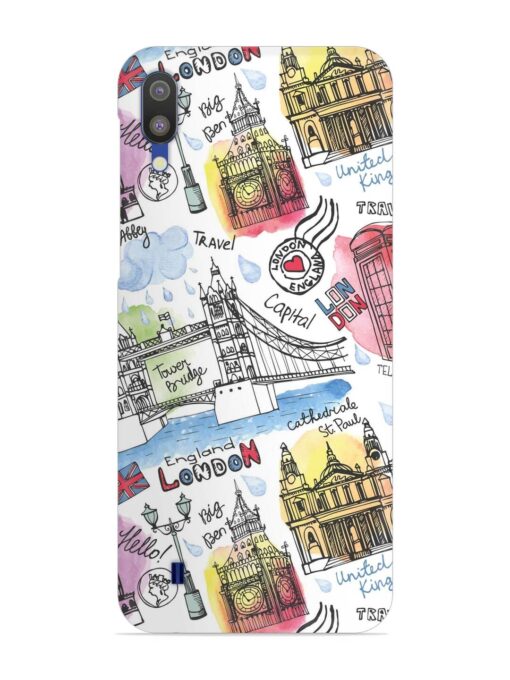 Vector London Landmark Snap Case for Samsung Galaxy M10 Zapvi