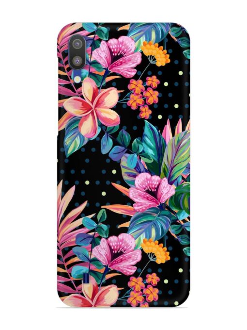 Seamless Floral Pattern Snap Case for Samsung Galaxy M10