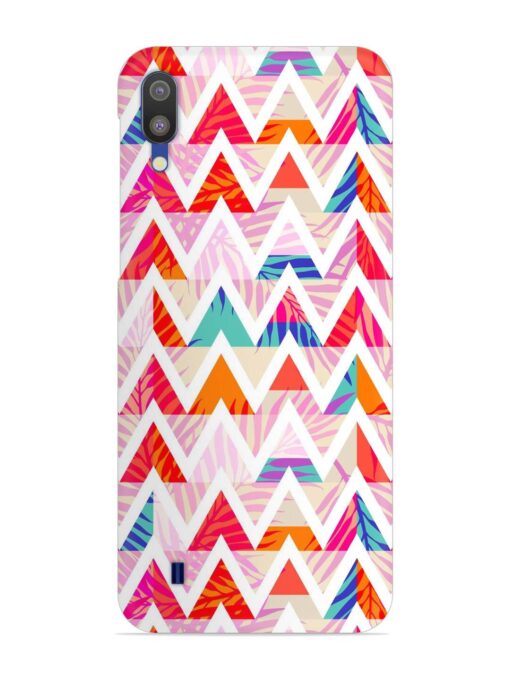 Abstract Triangle Background Snap Case for Samsung Galaxy M10 Zapvi