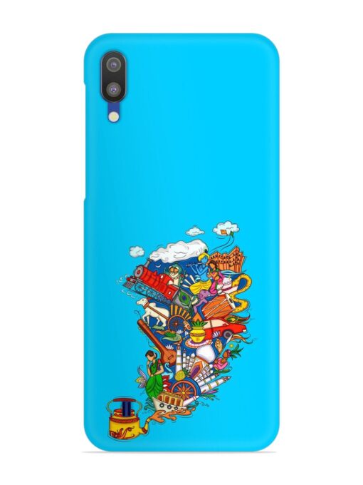 Vector Design Indian Snap Case for Samsung Galaxy M10