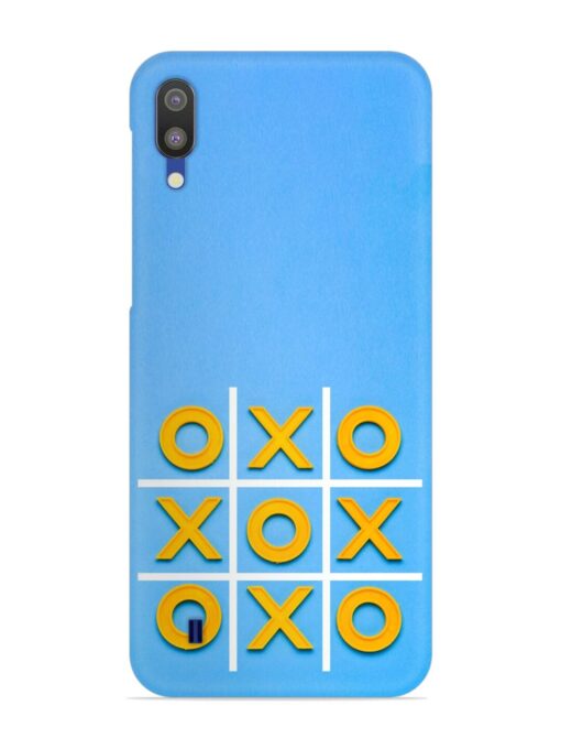 Yellow Plastic Crosses Snap Case for Samsung Galaxy M10