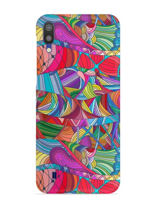 Seamless Patterns Hand Drawn Snap Case for Samsung Galaxy M10