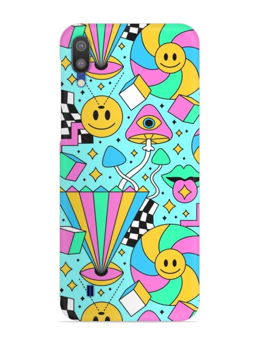 Trippy Rainbow 60S Snap Case for Samsung Galaxy M10