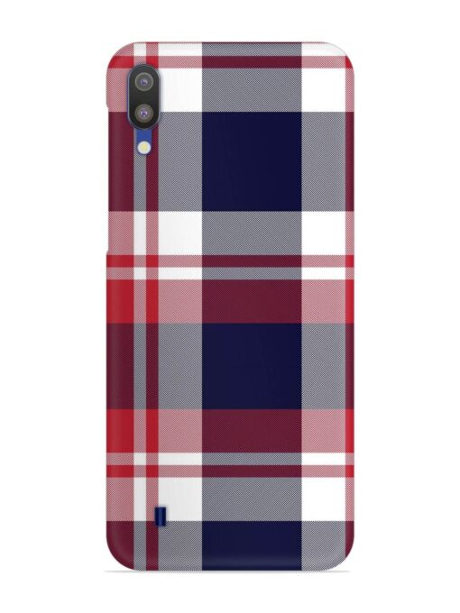 Classic Plaid Tartan Snap Case for Samsung Galaxy M10 Zapvi