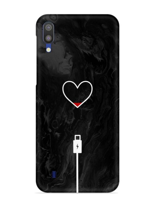 Heart Charging Vector Snap Case for Samsung Galaxy M10