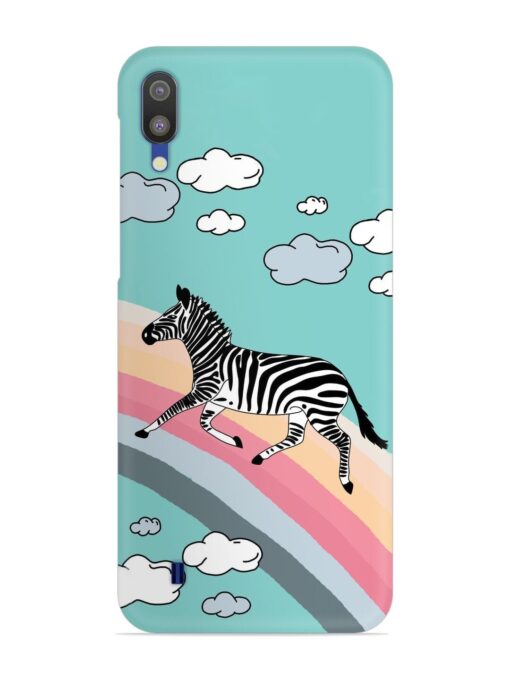 Running Zebra Snap Case for Samsung Galaxy M10