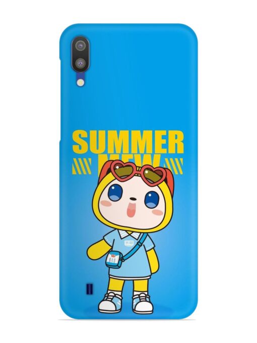 Summer Mew Cartoon Snap Case for Samsung Galaxy M10