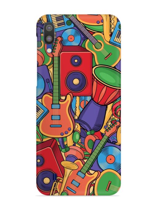 Colorful Music Art Snap Case for Samsung Galaxy M10 Zapvi