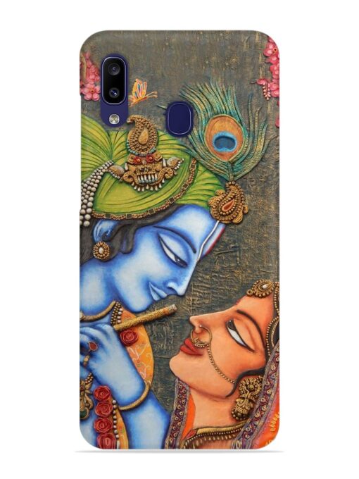 Lord Radha Krishna Flute Art Snap Case for Samsung Galaxy M10S Zapvi