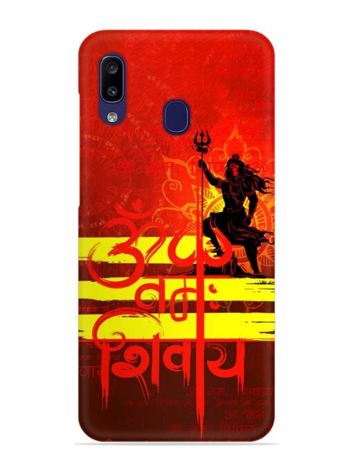 Illustration Lord Shiva Snap Case for Samsung Galaxy M10S