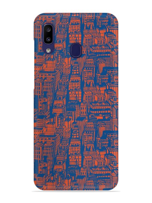 Hand Drawn Seamless Snap Case for Samsung Galaxy M10S