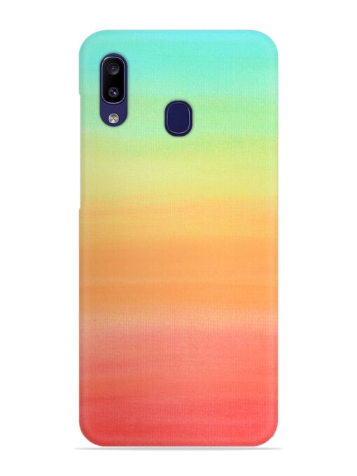 Background Sky Watercolor Snap Case for Samsung Galaxy M10S Zapvi