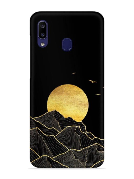 Golden Sunrise Snap Case for Samsung Galaxy M10S Zapvi