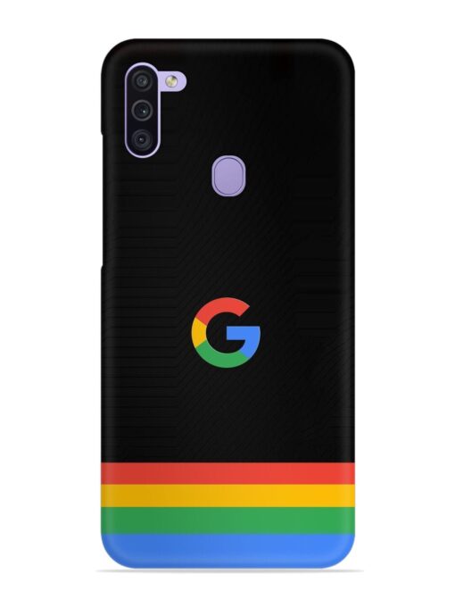 Google Logo Art Snap Case for Samsung Galaxy M11 Zapvi