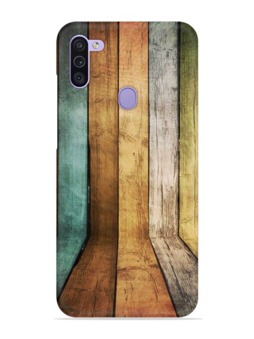 Wooden Realistic Art Snap Case for Samsung Galaxy M11