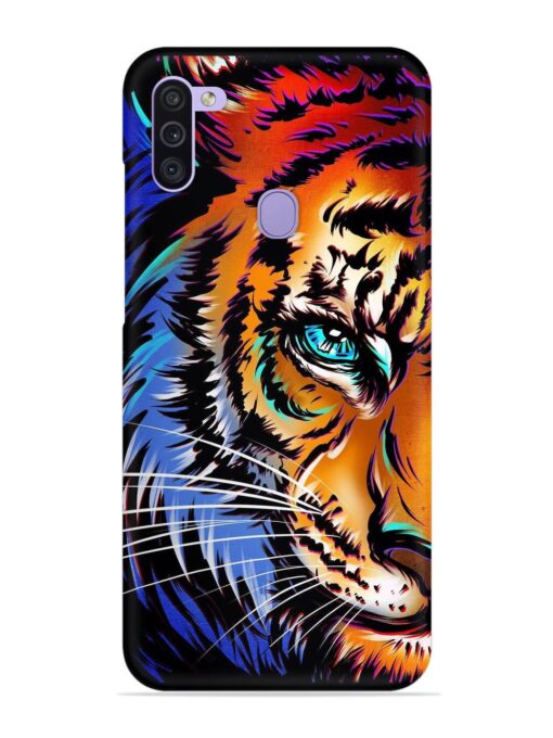 Colorful Lion Art Snap Case for Samsung Galaxy M11