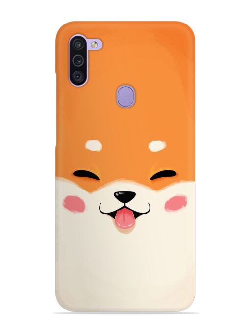 Happy Cat Art Snap Case for Samsung Galaxy M11