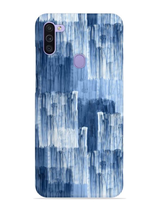 Abstract Pattern Stripes Snap Case for Samsung Galaxy M11 Zapvi