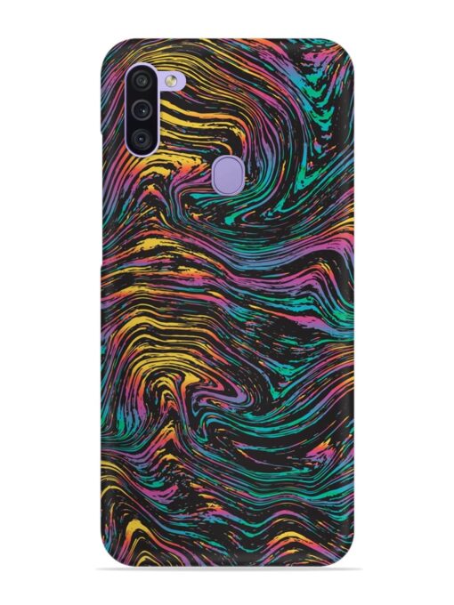 Abstract Liquid Colors Snap Case for Samsung Galaxy M11