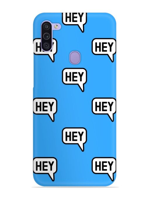 Hey Text Message Snap Case for Samsung Galaxy M11