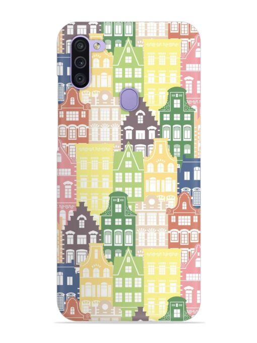 Seamless Shapes Pattern Snap Case for Samsung Galaxy M11