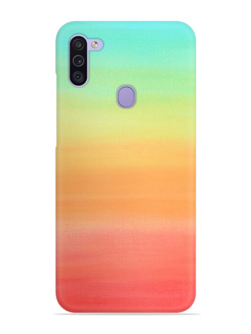 Background Sky Watercolor Snap Case for Samsung Galaxy M11 Zapvi