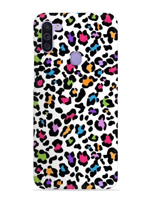 Seamless Leopard Pattern Snap Case for Samsung Galaxy M11