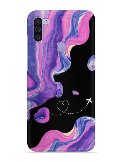 Glitter Art Snap Case for Samsung Galaxy M11