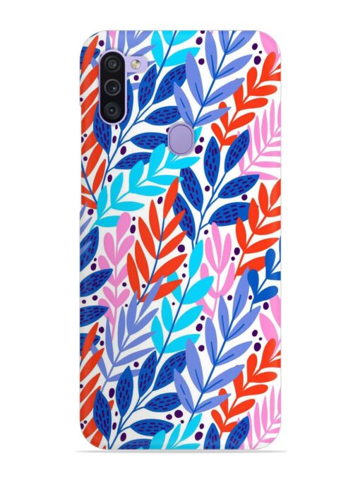 Bright Floral Tropical Snap Case for Samsung Galaxy M11