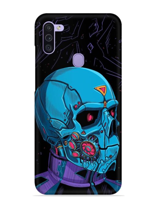 Skull Robo Vector Snap Case for Samsung Galaxy M11