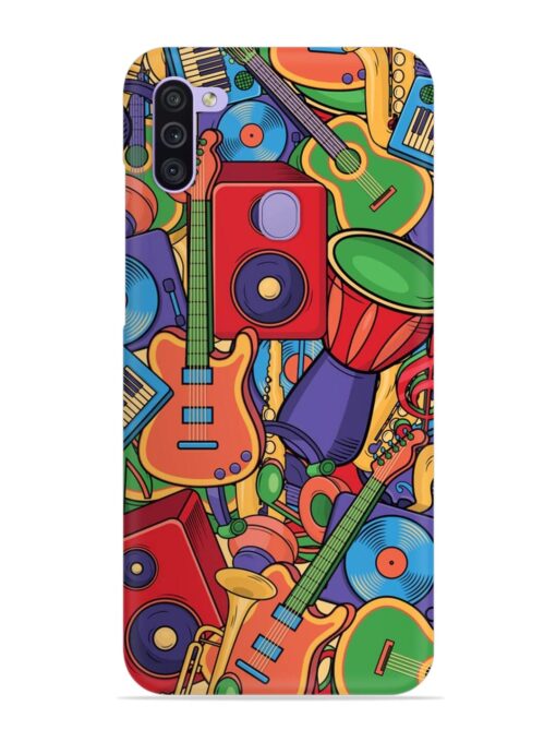 Colorful Music Art Snap Case for Samsung Galaxy M11