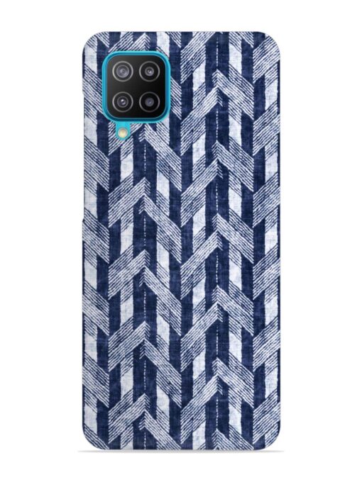 Abstract Herringbone Motif Snap Case for Samsung Galaxy M12 Zapvi