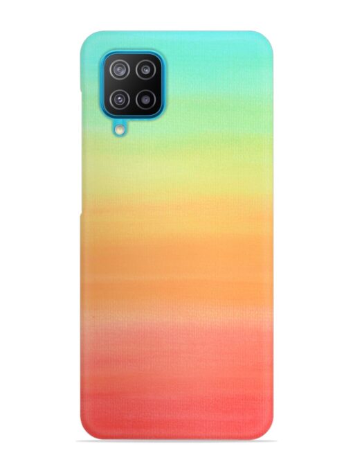 Background Sky Watercolor Snap Case for Samsung Galaxy M12