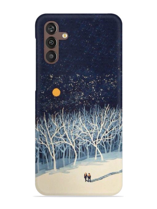 Full Moon Snowshoe Tour Snap Case for Samsung Galaxy M13 (4G)