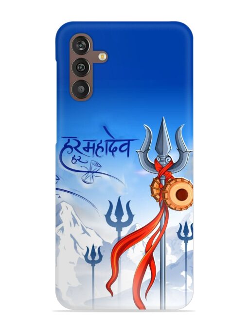 Har Har Mahadev Trishul Snap Case for Samsung Galaxy M13 (4G)