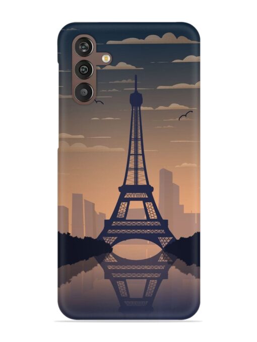 France Paris Eiffel Tower Gradient Snap Case for Samsung Galaxy M13 (4G) Zapvi