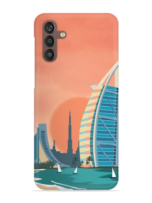 Dubai Architectural Scenery Snap Case for Samsung Galaxy M13 (4G)