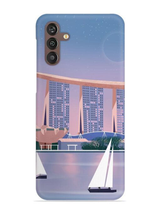 Singapore Scenery Architecture Snap Case for Samsung Galaxy M13 (4G) Zapvi